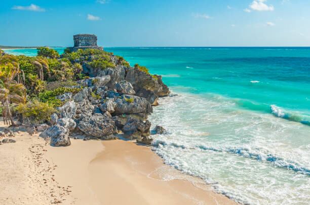 Tulum pertenece a una de las mejores playas de México Foto: (iStock)