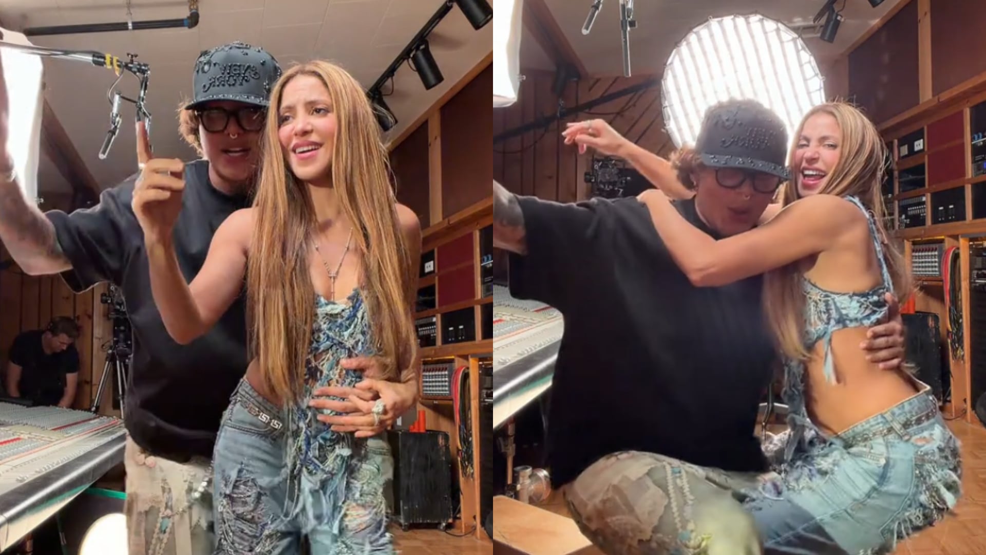 El video viral de los cantantes barranquilleros provocó reacciones en contra de la artista por su discurso de empoderamiento femenino y su eventual colaboración con el intérprete señalado de