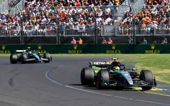 Lewis Hamilton corrió por última