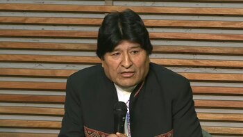 El ex presidente boliviano Evo