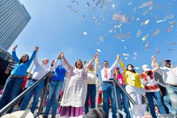 Al evento de Xóchitl Gálvez