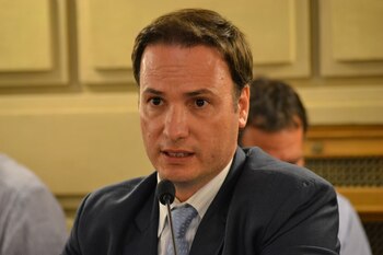 El senador provincial de Santa