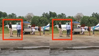 Supuesta imagen de los asaltantes.