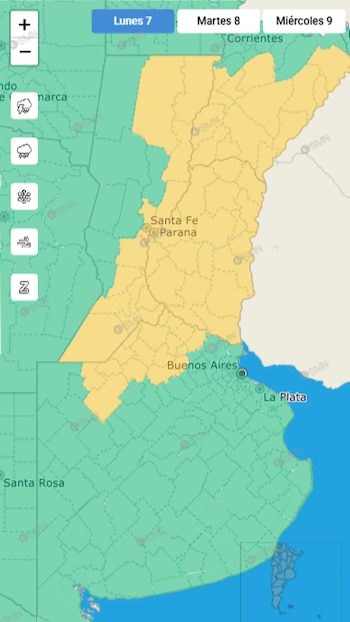 Buenos Aires, Santa Fe, Entre