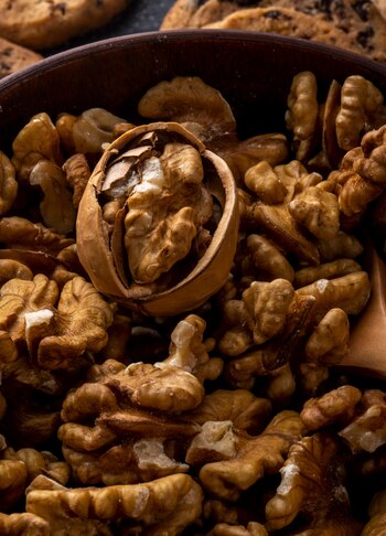 Las nueces aportan textura y