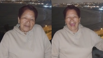 Adulta mayor que llevó a