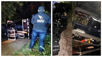 Instrumentos recuperados de Los Ángeles