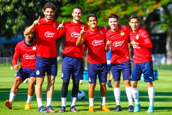 Entrenamiento de Guadalajara. Foto: @Chivas