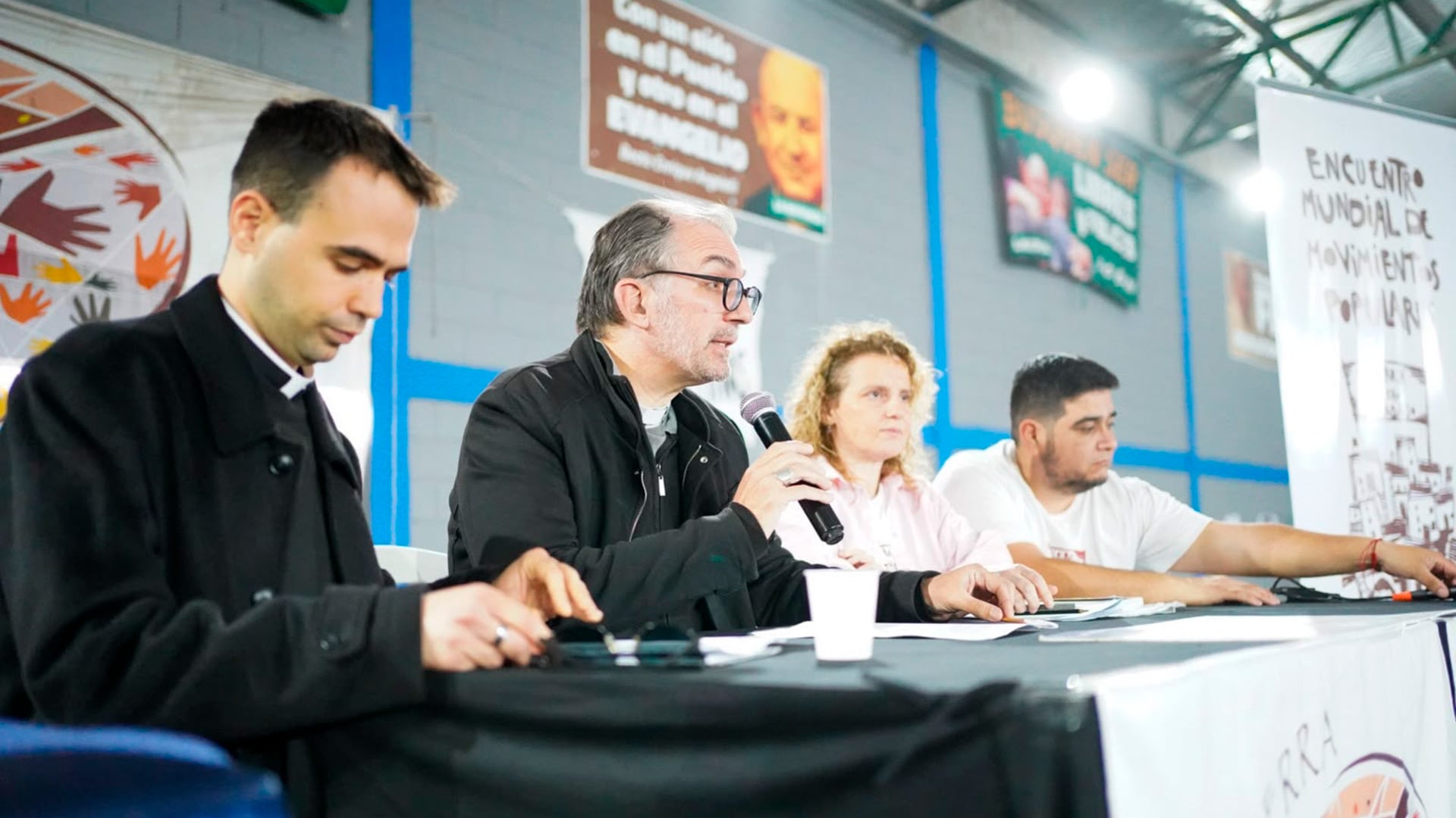 Representantes del Vaticano, la Iglesia argentina y movimientos populares debatieron los principales problemas que atraviesan los más necesitados del mundo y la región (Prensa UTEP)
