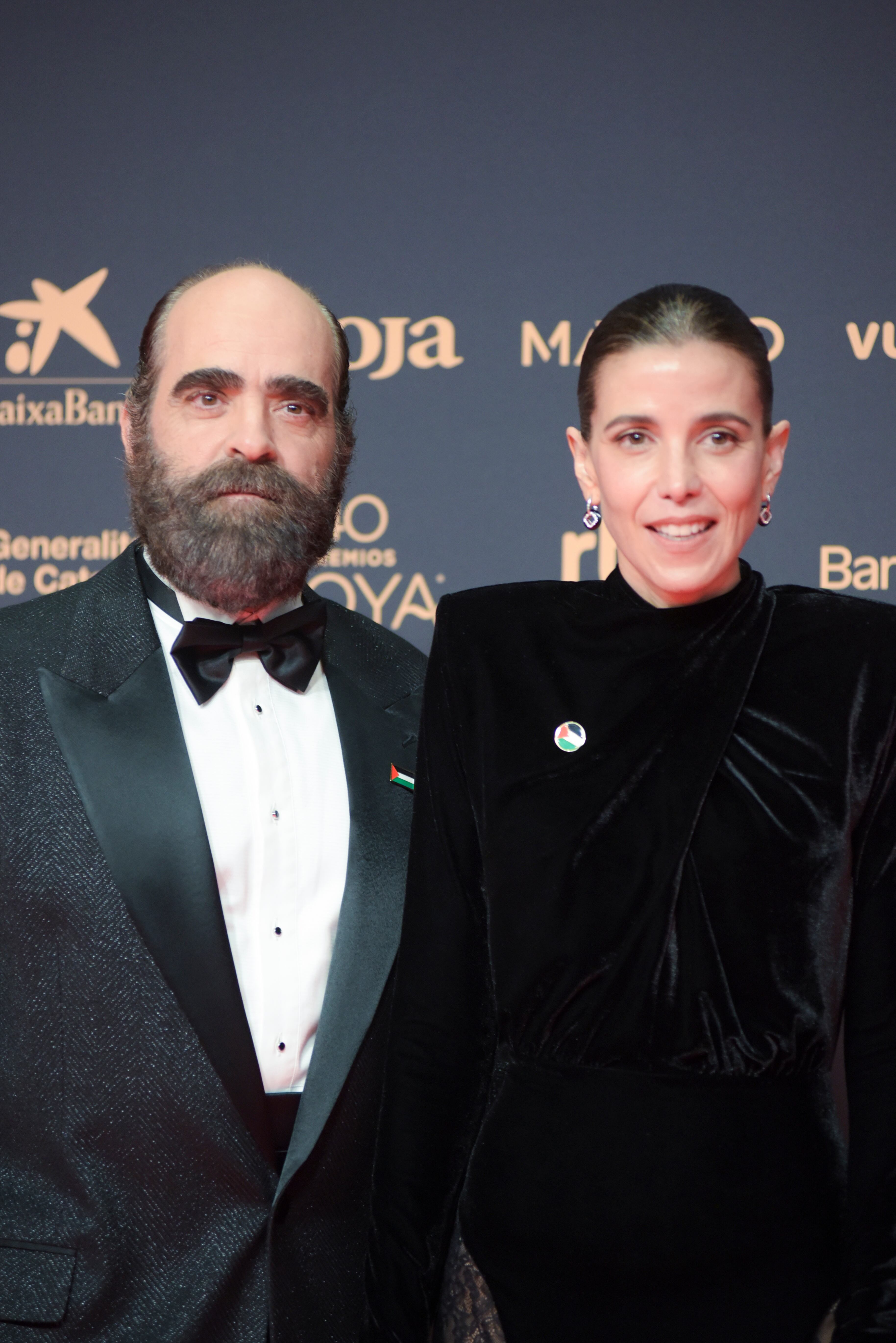 Tosar y Luisa Mayol en los Goya 2026 (Europa Press)