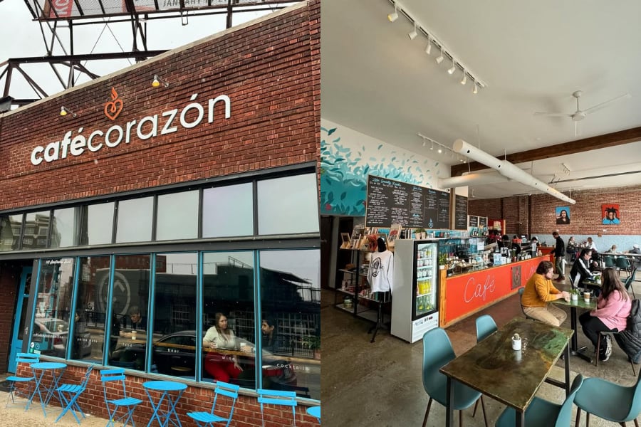 El Café Corazón en Kansas City, fundado por la familia Herrera, se ha establecido como un punto de encuentro y orgullo para la comunidad latina (Instagram: @coffeekansascity).