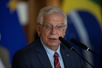 La Unión Europea (UE) instó este domingo a Cuba a restituir todas las autorizaciones y credenciales necesarias al personal de la Agencia Efe tras su retirada al equipo de periodistas de ese medio en La Habana. EFE/ Joédson Alves