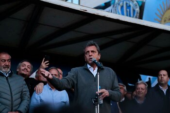 Sergio Massa pone el eje