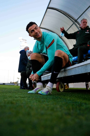 Cristiano Ronaldo en el Estadio