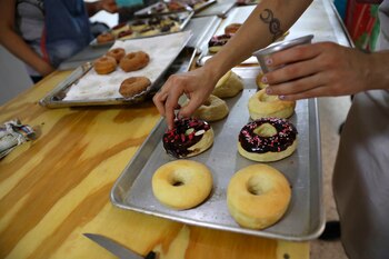 Elaboración de pan en México.