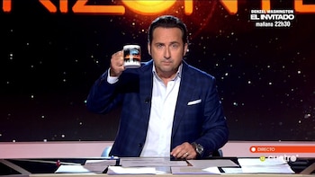 Iker Jiménez en el programa 'Horizonte diario'. (Cuatro)