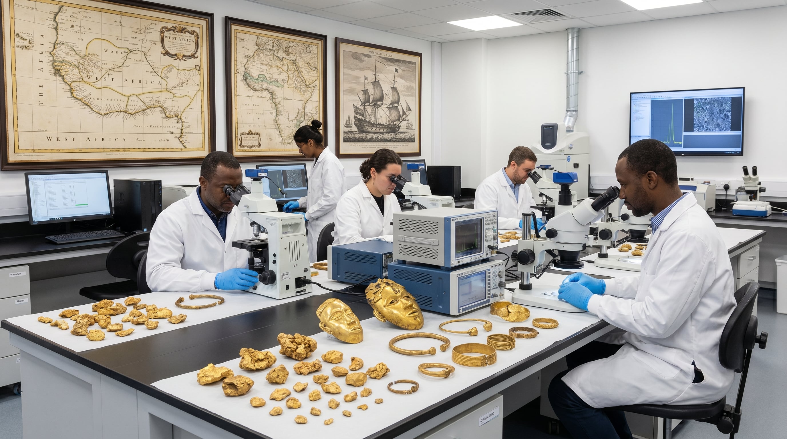 El análisis científico del oro del Whydah Gally descarta la adulteración por parte de comerciantes africanos en el siglo XVIII (Imagen Ilustrativa Infobae)