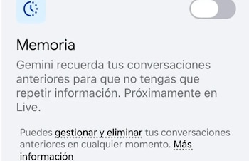 Gemini ahora recordará las conversaciones que tuvieron para tener respuestas más precisas.