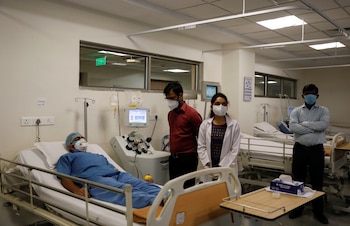 Un donante de plasma en