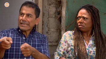 July y Cristóbal en Recuay.