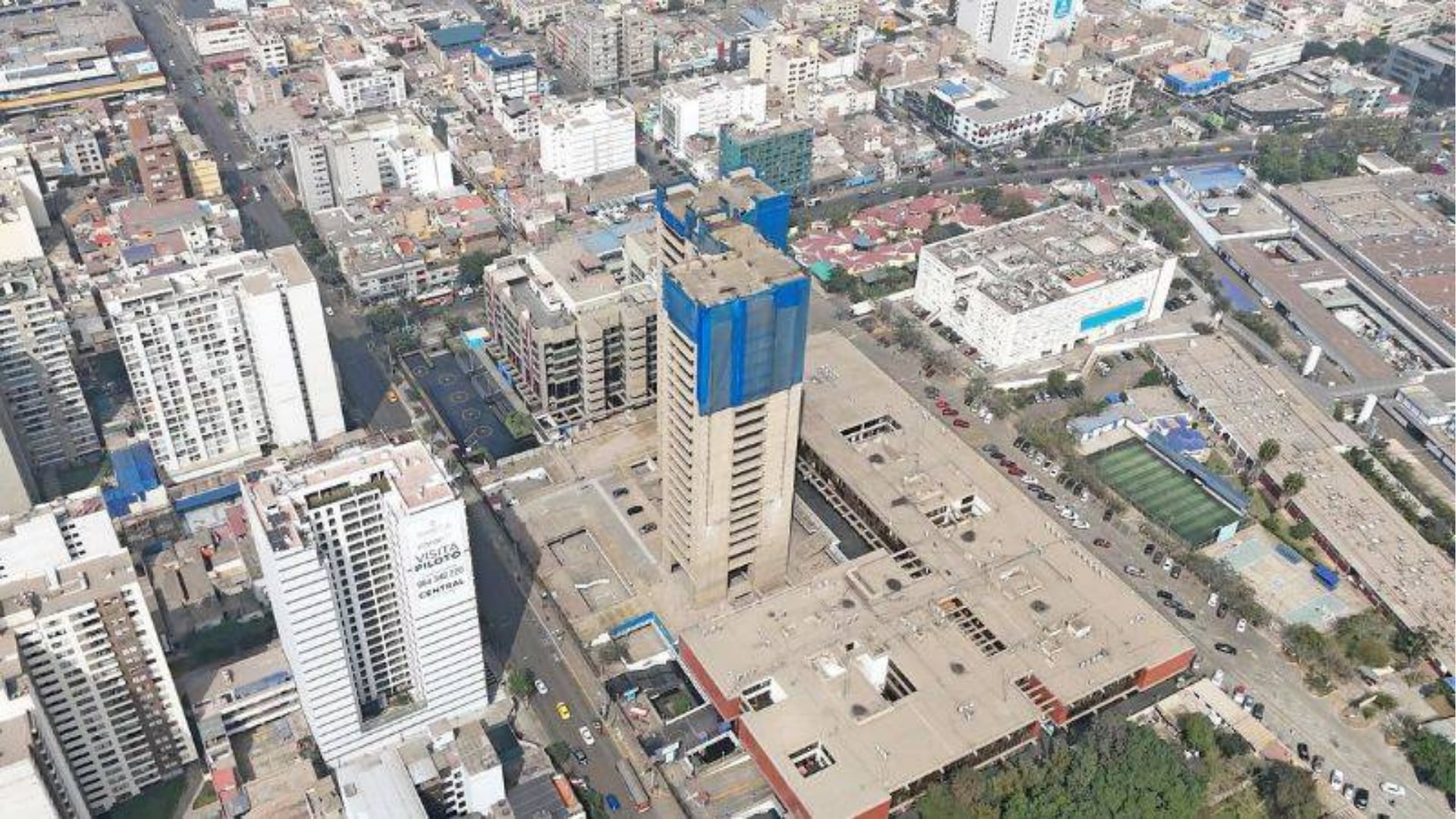 La obra en la Torre Trecca contempla recuperación, reforzamiento, demolición parcial, remodelación, ampliación de áreas y rehabilitación integral del edificio en Lima.