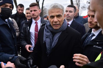 Yair Lapid. REUTERS/Clodagh Kilcoyne