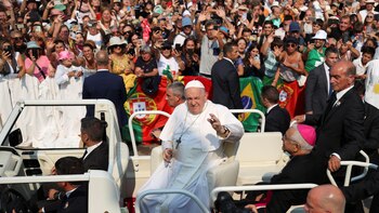 El papa Francisco visitó el