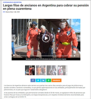 El cable de la agencia