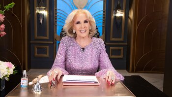 Mirtha Legrand en su primer