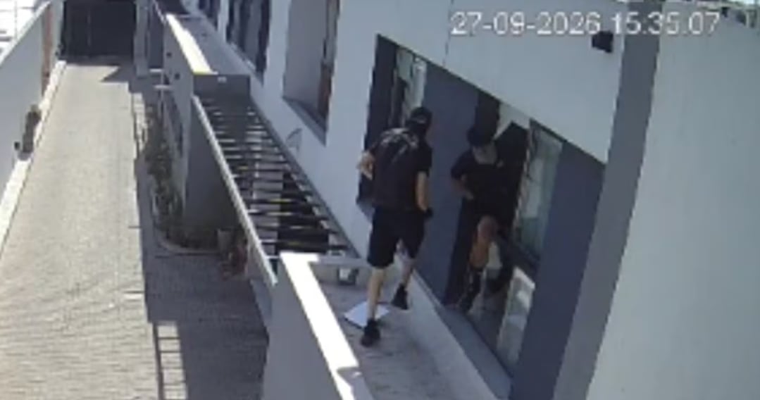 Tres complejos de Córdoba fueron asaltados en pocas horas y quedó todo grabado