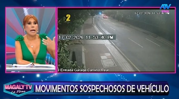 Magaly revela imágenes de vehículo