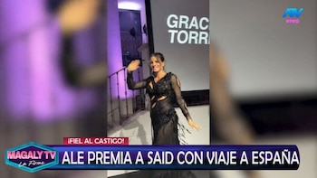 “Faça o que você tem que fazer”: mensagem de Alejandra Baigorria de Palao. Captação: Magaly TV La Firme.