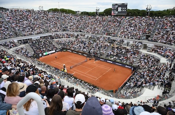 Los tenistas argentinos se presentan en el Masters 1000 de Roma (Crédito: REUTERS/Alberto Lingria)