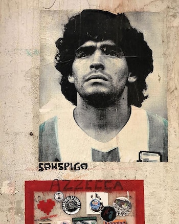 Diego Maradona, el "morocho" más