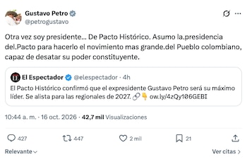 Gustavo Petro habló de su designación como presidente del Pacto Histórico