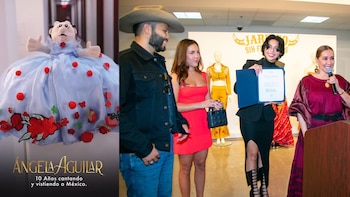 Ángela bromeó acerca de su