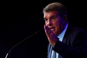 El presidente del FC Barcelona,