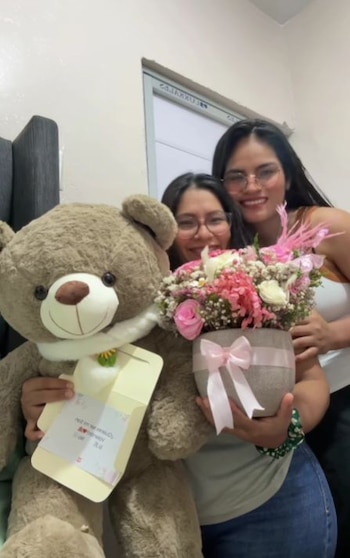 Lis Padilla fue sorprendida con