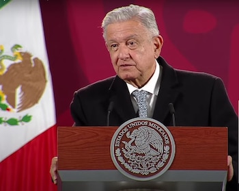 El presidente de México, Andrés