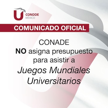 Comunicado donde confirman la negativa