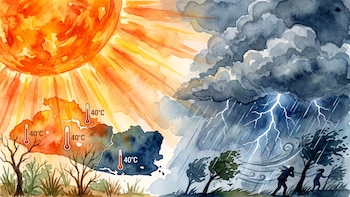 Lluvias eléctricas y calor extremo: El Salvador afrontará un fin de semana de inestabilidad climática