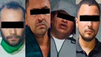 Cayeron tres extranjeros y un