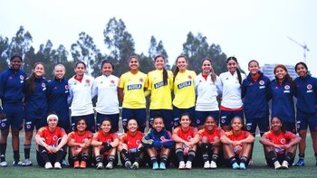 La selección de Colombia se