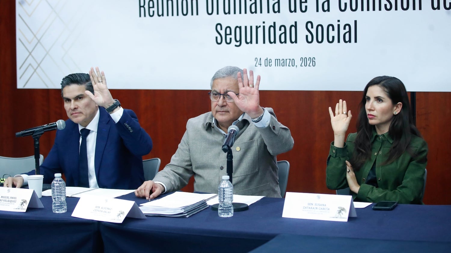 Comisiones aprueban reconocer a hermanos o hermanas como familiares derechohabientes (Foto: Coordinación de Comunicación Social, Senado de la República)