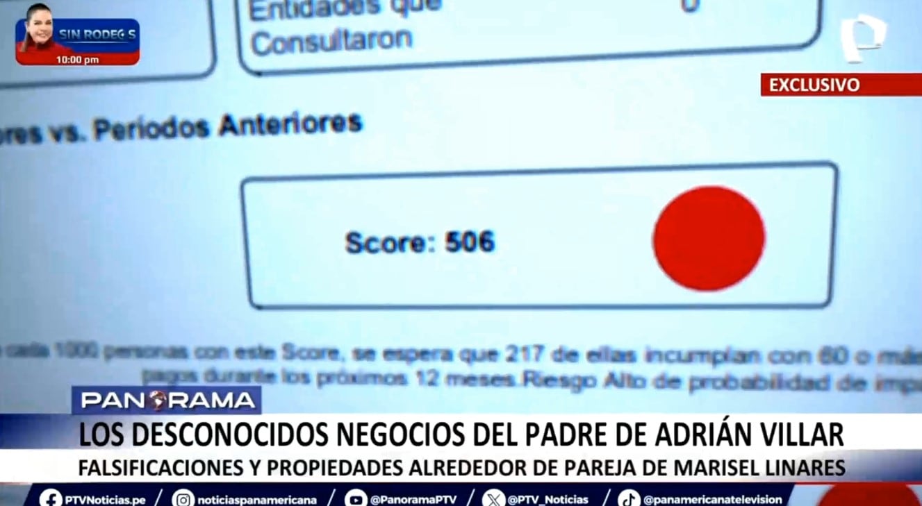 Rubén Villar, padre de Adrián Villar: investigación revela su empresa, viajes y un departamento en Miraflores. Captura TV - ATV/ Magaly TV La Firme.