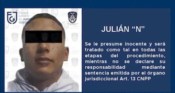 Julián "N" fue el conductor