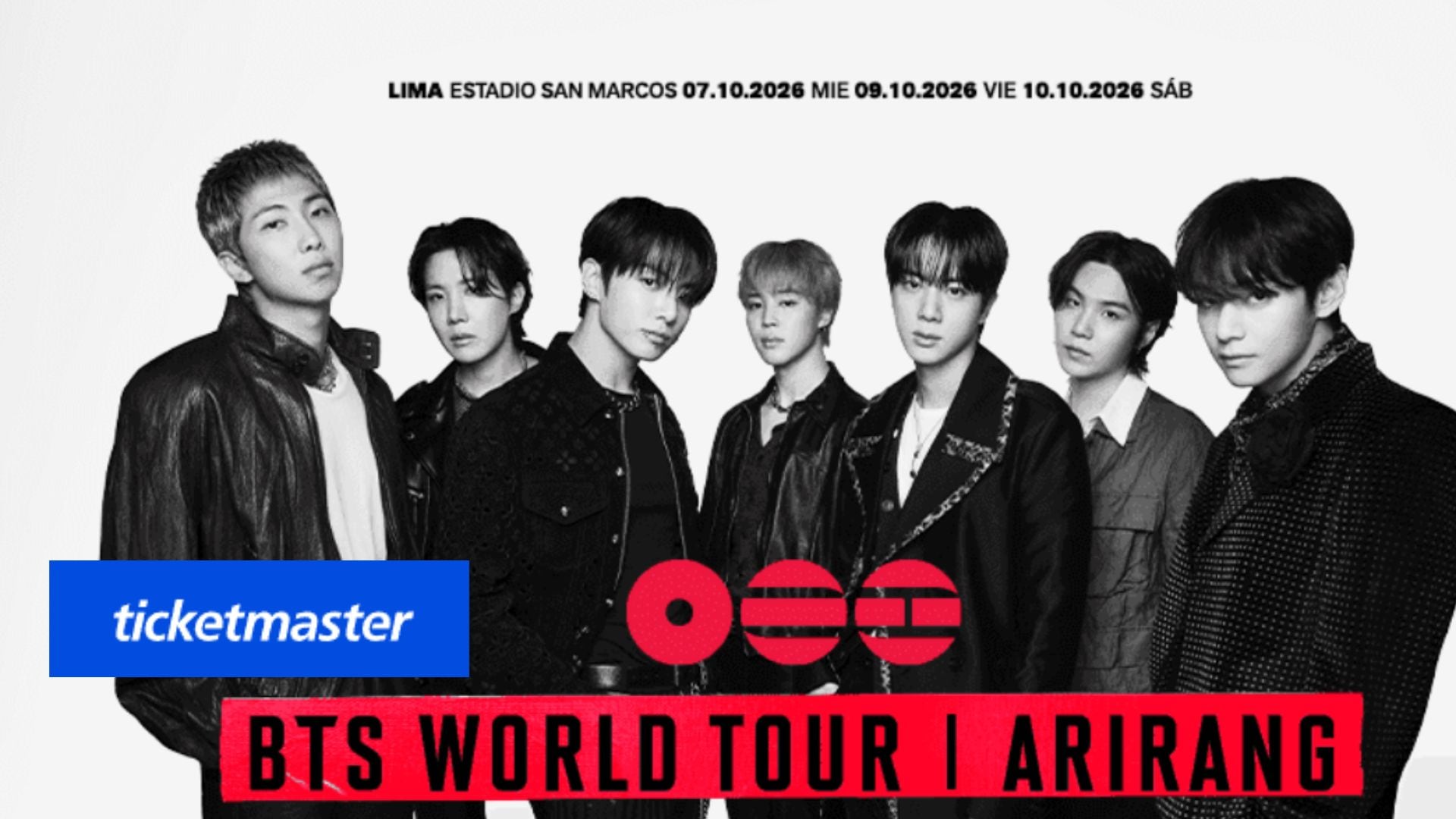 BTS en Lima: Ticketmaster libera nuevas entradas para sus tres conciertos en el Estadio San Marcos