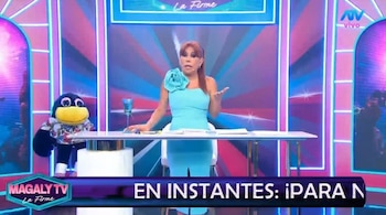 Magaly Medina revela inesperado problema en ‘Magaly TV La Firme’ por cumplir servicio comunitario tras sentencia de Jefferson Farfán. Captura: Magaly TV La Firme.