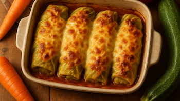 Receta de repollo relleno de
