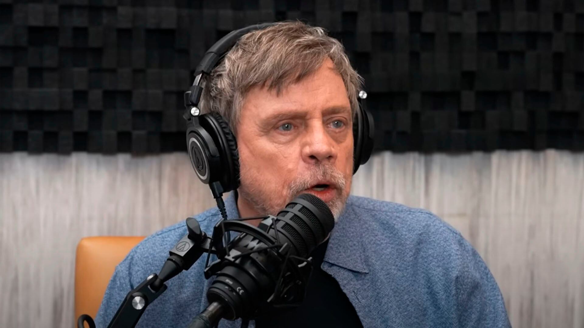 Mark Hamill reveló que su trabajo en la película reavivó su pasión artística tras considerar el retiro (Captura de video: Bullseye podcast)